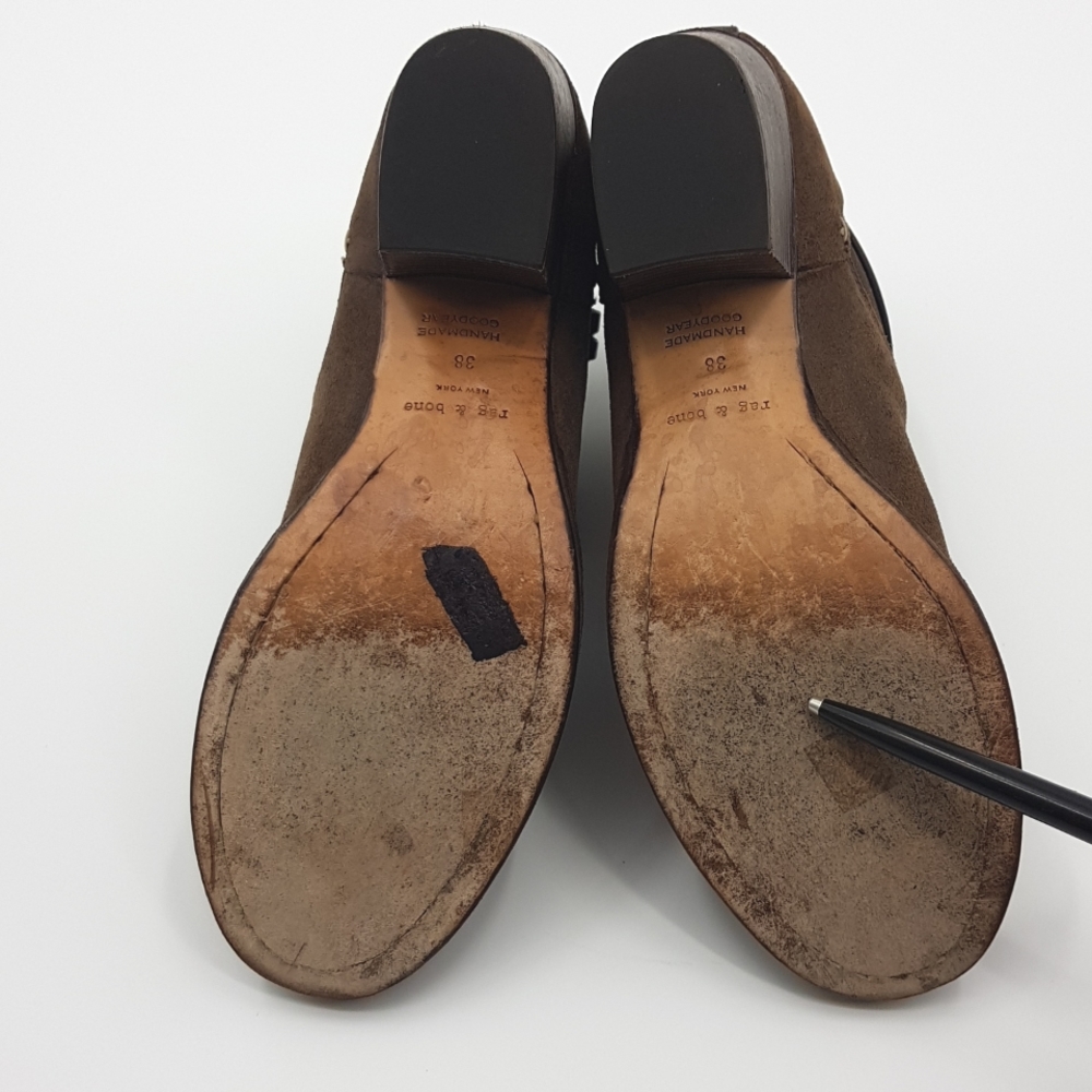 Rag & Bone Brown Durham  Chelsea  Boots 8 - Picture 11 of 11